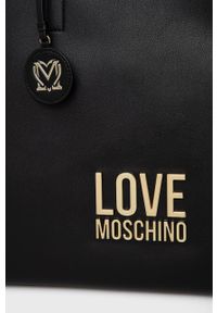 Love Moschino Torebka kolor czarny. Kolor: czarny. Rodzaj torebki: na ramię