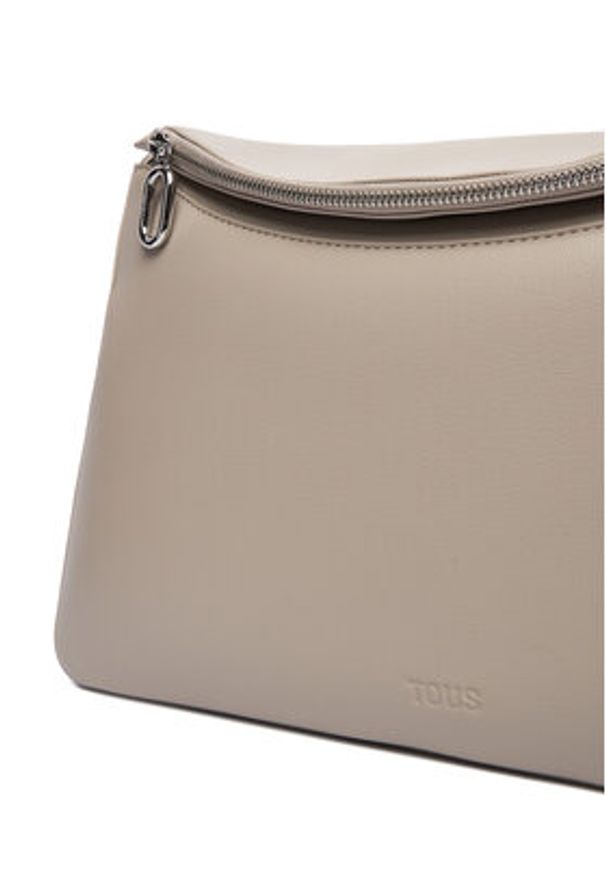 Tous - TOUS Torebka City 2002303343 Beżowy. Kolor: beżowy. Materiał: skórzane