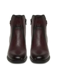 Lasocki Botki CEO-WB-THESSA-32 Bordowy. Kolor: czerwony. Materiał: skóra #2