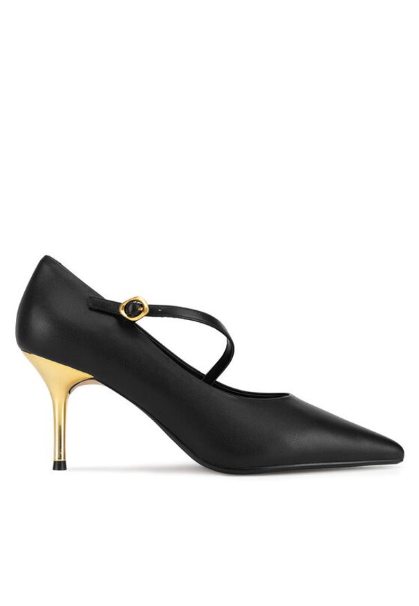 Gino Rossi Szpilki NOELLA-527-5 Czarny. Kolor: czarny. Materiał: skóra. Obcas: na szpilce