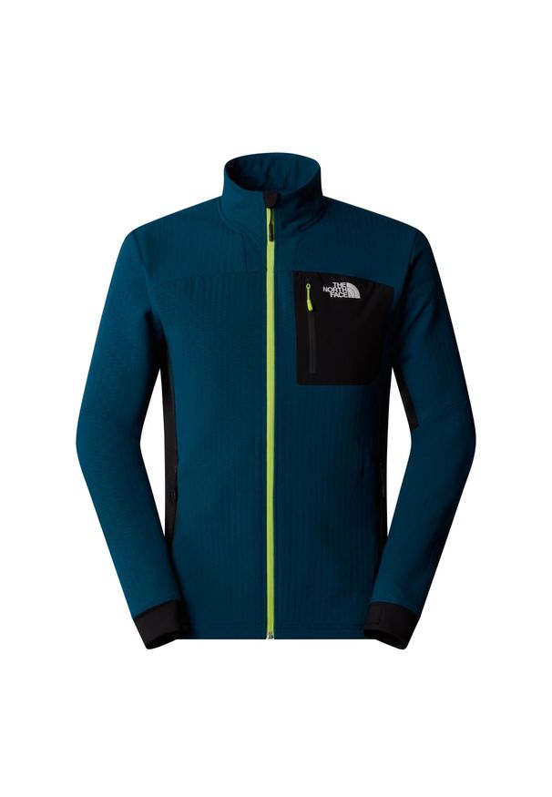 The North Face Polar Highball Fleece Nf0A897B5Lo. Kolor: niebieski. Materiał: polar