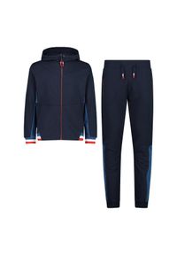 Dres CMP. Kolor: niebieski. Materiał: dresówka #1