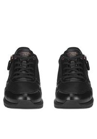 Remonte Półbuty D1G08-03 Czarny. Kolor: czarny. Materiał: materiał #2