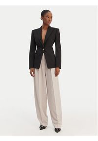 Patrizia Pepe Spodnie materiałowe 8P0794/A498-S748 Szary Regular Fit. Kolor: szary. Materiał: syntetyk #5