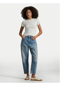 Polo Ralph Lauren Jeansy 211969409001 Niebieski Mom Fit. Kolor: niebieski #3