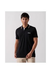 HUGO BOSS - Polo BOSS Paddy Pro NERO (50469102-009). Typ kołnierza: polo. Kolor: czarny. Styl: sportowy #1