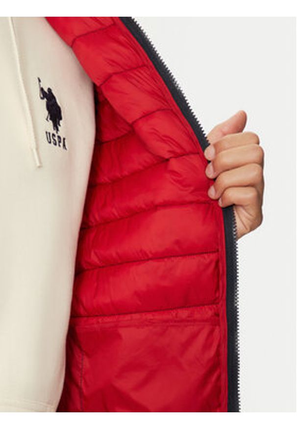 U.S. Polo Assn. Kamizelka MUP3267 Granatowy Regular Fit. Typ kołnierza: polo. Kolor: niebieski. Materiał: syntetyk