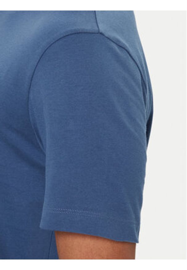 TOMMY HILFIGER - Tommy Hilfiger T-Shirt Ess Seasonal MW0MW39995 Niebieski Regular Fit. Kolor: niebieski. Materiał: bawełna