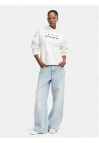 Tommy Jeans Bluza Star Novelty DW0DW23484 Biały Boxy Fit. Kolor: biały. Materiał: bawełna #3