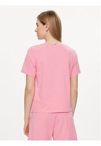 United Colors of Benetton - United Colors Of Benetton Koszulka piżamowa 30963M04R Różowy Regular Fit. Kolor: różowy. Materiał: bawełna #3