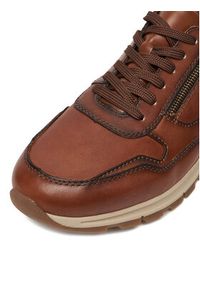 Rieker Sneakersy B0504-24 Brązowy. Kolor: brązowy. Materiał: skóra #4