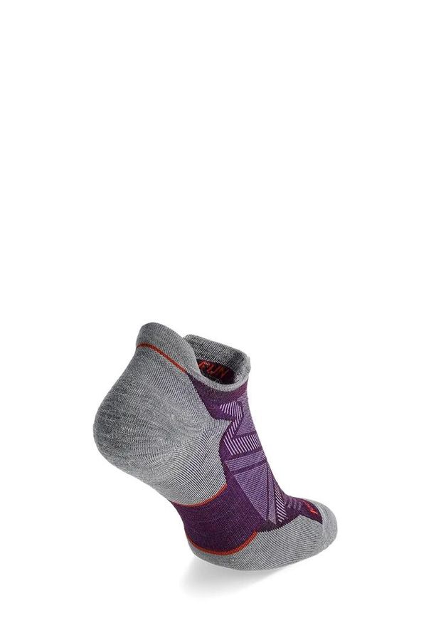 Skarpety do biegania damskie Smartwool Run Targeted Cushion Low Socks. Kolor: fioletowy. Sport: bieganie