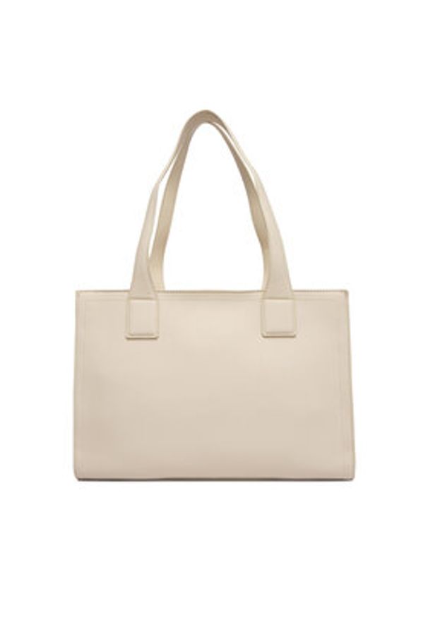 Love Moschino - LOVE MOSCHINO Torebka JC4045PP1OLE0110 Écru. Kolor: kremowy. Materiał: skórzane