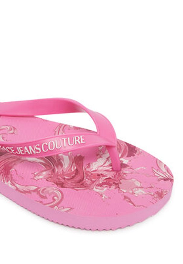 Versace Jeans Couture Japonki 80VA3SQ7 ZSS80 Różowy. Kolor: różowy. Materiał: syntetyk