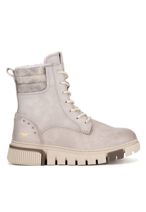 Mustang Trzewiki 1502-601-243 Szary. Kolor: szary. Materiał: materiał