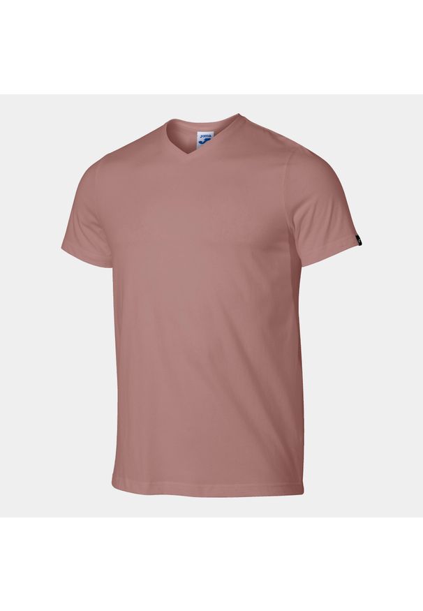 Koszulka gimnastyczna męska Joma Versalles. Kolor: różowy. Materiał: bawełna