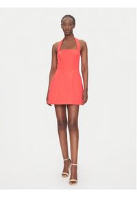 BARDOT Sukienka koktajlowa 59857DB Czerwony Slim Fit. Kolor: czerwony. Materiał: syntetyk. Styl: wizytowy #5
