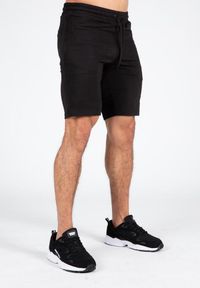 GORILLA WEAR - Milo Szorty - Czarny/Szary. Kolor: wielokolorowy, czarny, szary. Sport: fitness