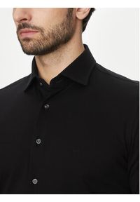 Michael Kors Koszula MD0MD91392 Czarny Slim Fit. Kolor: czarny. Materiał: bawełna