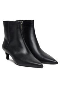 Calvin Klein Botki Ess Kitten Heel Ankle Boot HW0HW02586 Czarny. Kolor: czarny. Materiał: skóra #3