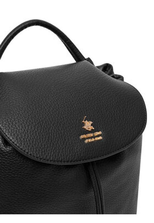 Beverly Hills Polo Club Plecak CEO-BHPC-C-017-09 Czarny. Kolor: czarny. Materiał: materiał