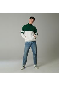 Sinsay - Bluza polarowa - Zielony. Kolor: zielony. Materiał: polar #1