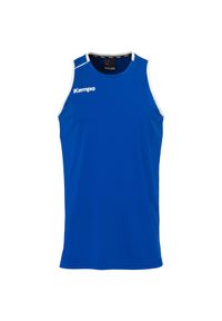 KEMPA - Dziecięca koszulka typu tank top Kempa Player. Kolor: biały, niebieski, wielokolorowy. Materiał: materiał. Wzór: kolorowy. Styl: elegancki #1