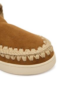Mou Śniegowce MU.FW741001A Brązowy. Kolor: brązowy. Materiał: zamsz, skóra #4