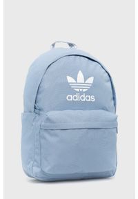 adidas Originals - Plecak. Kolor: niebieski. Materiał: materiał #4