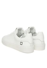 D.A.T.E. Sneakersy Levante Mono M431-LV-MN Biały. Kolor: biały. Materiał: skóra