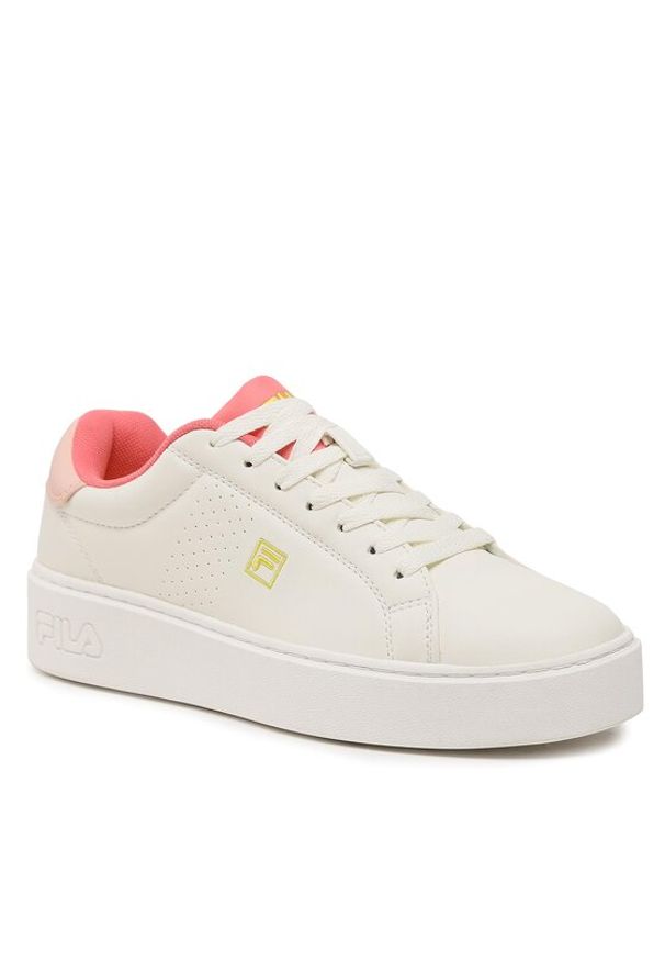 Fila Sneakersy Crosscourt Altezza Tenns FFT0051.13158 Écru. Materiał: skóra