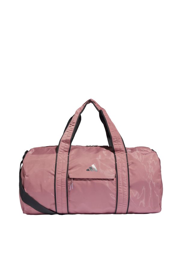 Adidas - Torba Yoga Duffel. Kolor: różowy. Materiał: materiał