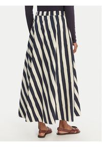 Weekend Max Mara Spódnica midi Duomo 2615101022 Granatowy Regular Fit. Kolor: niebieski. Materiał: bawełna #4