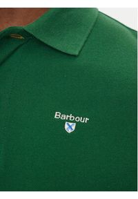 Barbour Polo Original Sports MML0358OL72 Zielony Tailored Fit. Typ kołnierza: polo. Kolor: zielony. Materiał: bawełna