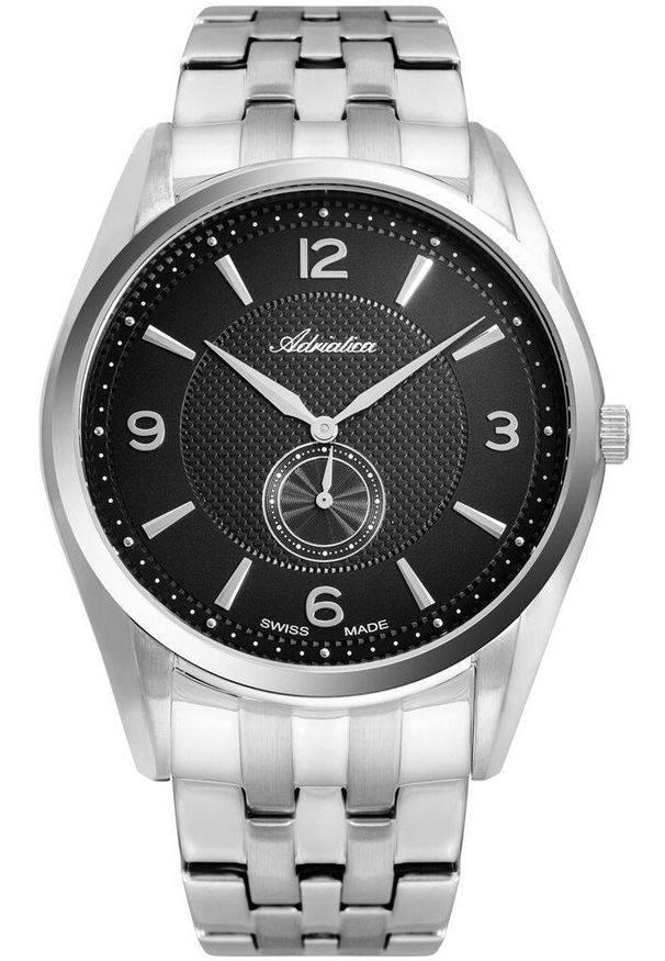 Zegarek męski Adriatica A8279.5156Q srebrny. Kolor: srebrny