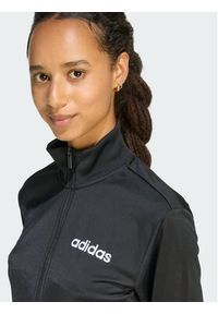 Adidas - adidas Dres 158933 Czarny Slim Fit. Kolor: czarny. Materiał: dresówka #4