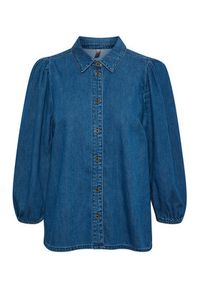 Culture Koszula jeansowa Paola 50109305 Niebieski Relaxed Fit. Kolor: niebieski. Materiał: bawełna, jeans