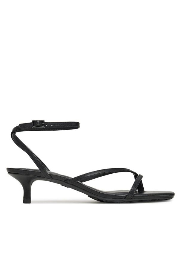 Aldo Sandały Soffie 14017660 Czarny. Kolor: czarny. Materiał: skóra