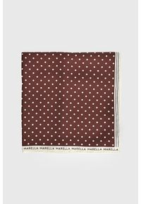 Marella - Chusta damska jedwabna w groszki Attinia MARELLA ACCESSORI. Materiał: jedwab. Wzór: grochy #1
