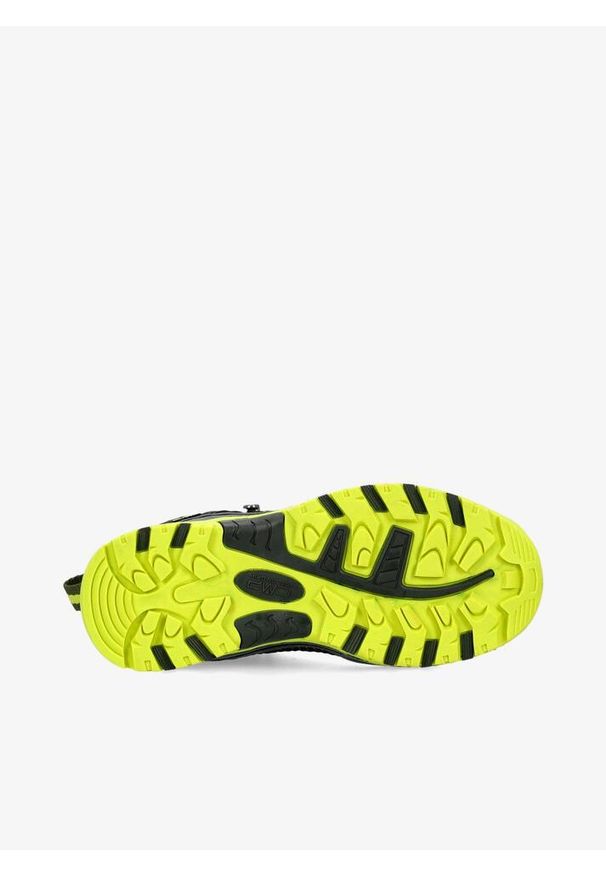Buty dziecięce CMP Kids Rigel Mid Trekking Shoe WP. Kolor: zielony. Sport: turystyka piesza