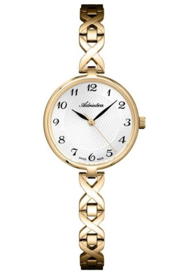 Zegarek damski Adriatica A3784.1121Q złoty. Kolor: złoty