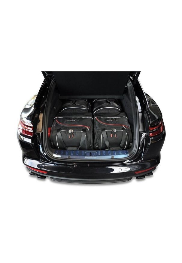 KJUST - Torby Do Bagażnika Porsche Panamera St 2017-2024 4Szt Kjust. Kolor: czarny. Styl: sportowy