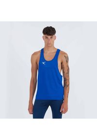 ELPLAYER - Koszulka treningowa VILAR męska. Kolor: niebieski. Materiał: poliester. Styl: sportowy #1