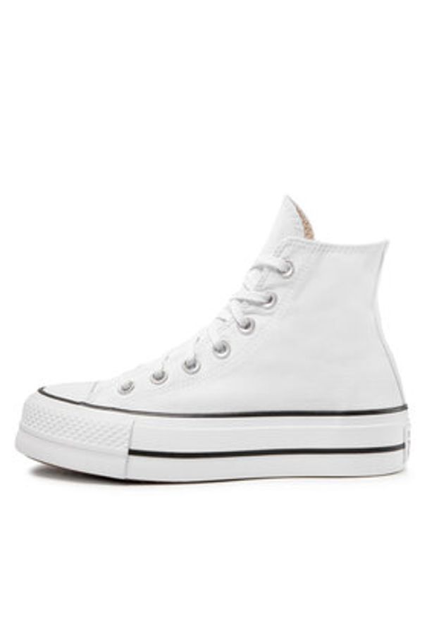 Converse Trampki Chuck Taylor All Star Lft Hi 560846C Biały. Kolor: biały. Materiał: materiał