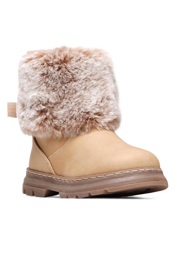 Kozaki Nelli Blu. Kolor: beżowy