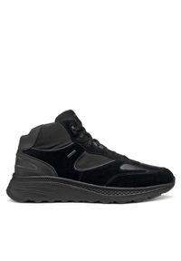 Geox Sneakersy U Spherica Actif X1 U56HGA 02285 C9999 Czarny. Kolor: czarny. Materiał: zamsz, skóra