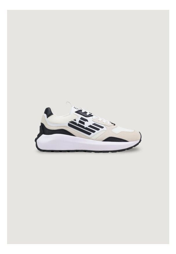 EA7 Emporio Armani Sneakersy 7X000657 AF23110 MZ021 Biały. Kolor: biały. Materiał: materiał