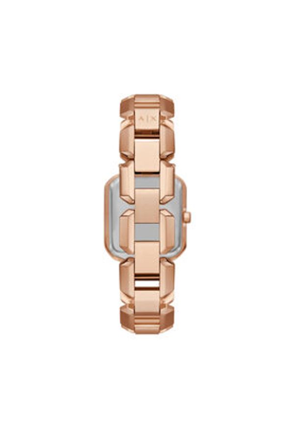 Armani Exchange Zegarek Leila AX7167SET Złoty. Kolor: złoty