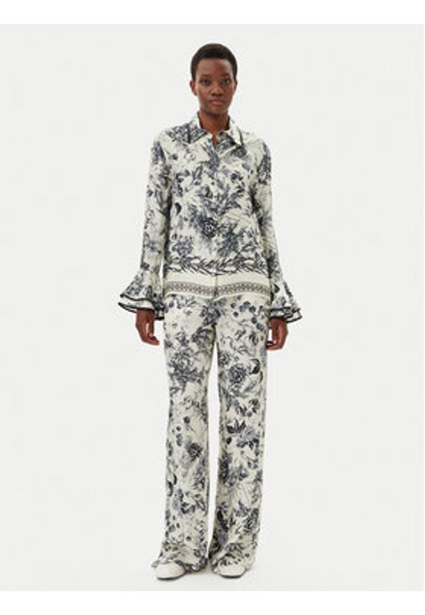 SIMONA CORSELLINI - Simona Corsellini Koszula P25CPCA00101 Kolorowy Regular Fit. Materiał: wiskoza. Wzór: kolorowy