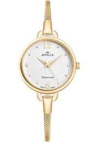 Zegarek Acappella Zegarek damski Appella L50003.1173DQ złoty. Kolor: złoty #1